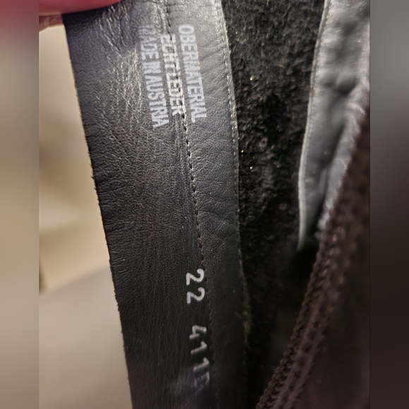 Paul Green Black Zipped Boots with Decorative Buckles, Size 6 US - Picture 6 of 14